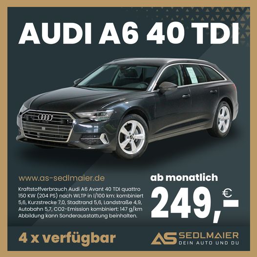 Audi A6 Sedlmaier Angebot